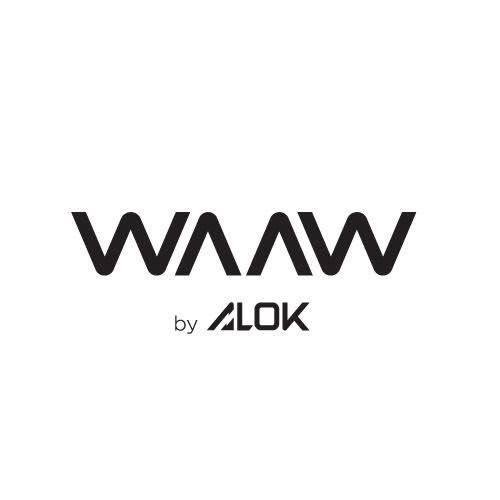 Logomarca WAAW by Alok